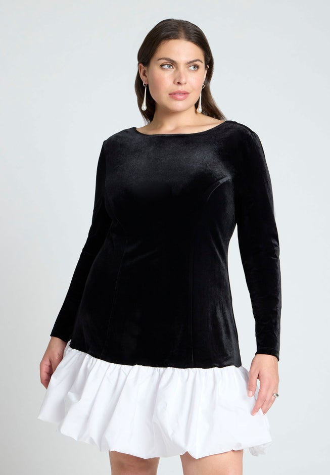 Velvet Mini Dress image number 4