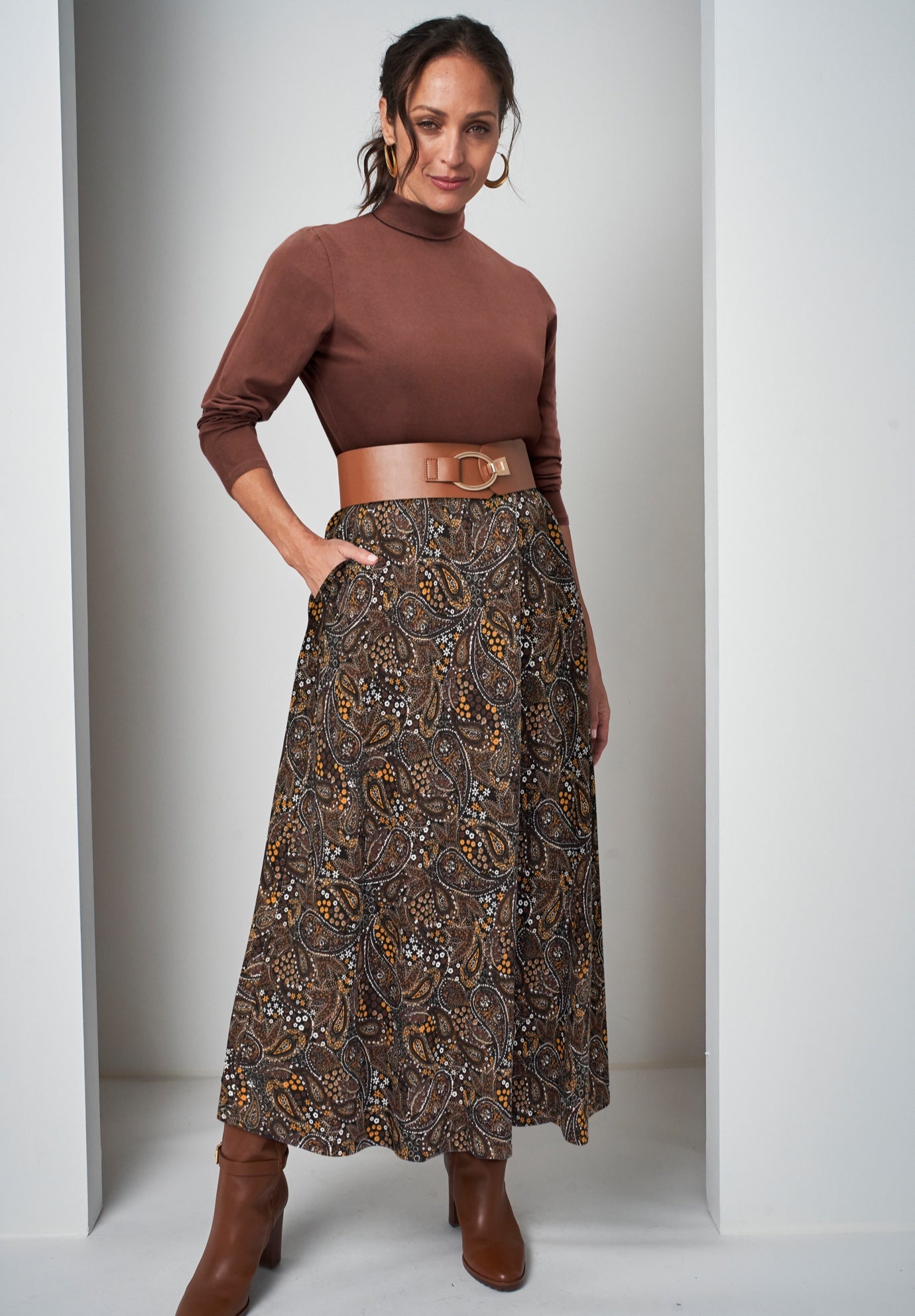 Long Sleeve Mockneck Tee image number 2