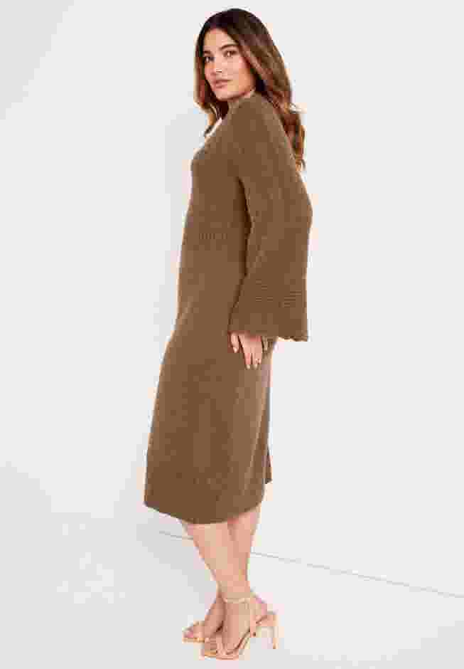 Bell-Sleeve Sweaterdress image number 2