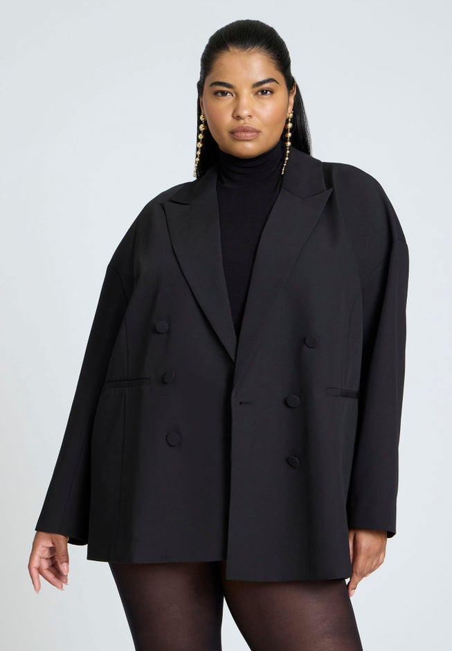 Oversized Boxy Blazer image number null