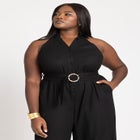 Halter Neck Jumpsuit image number null