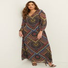 Chiffon Maxi Dress image number null