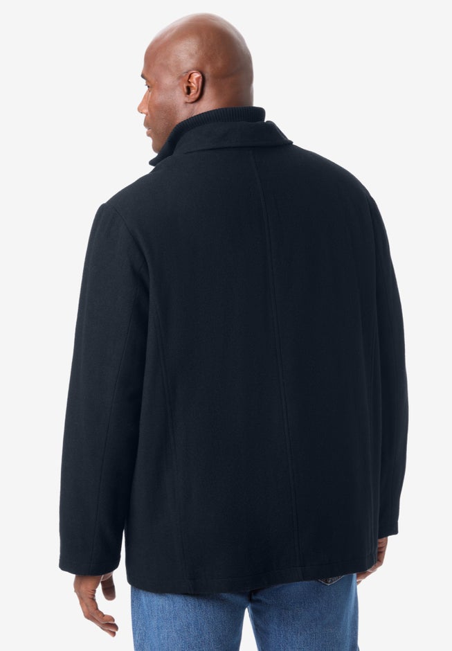 Multi-pocket Wool Inset Jacket image number null