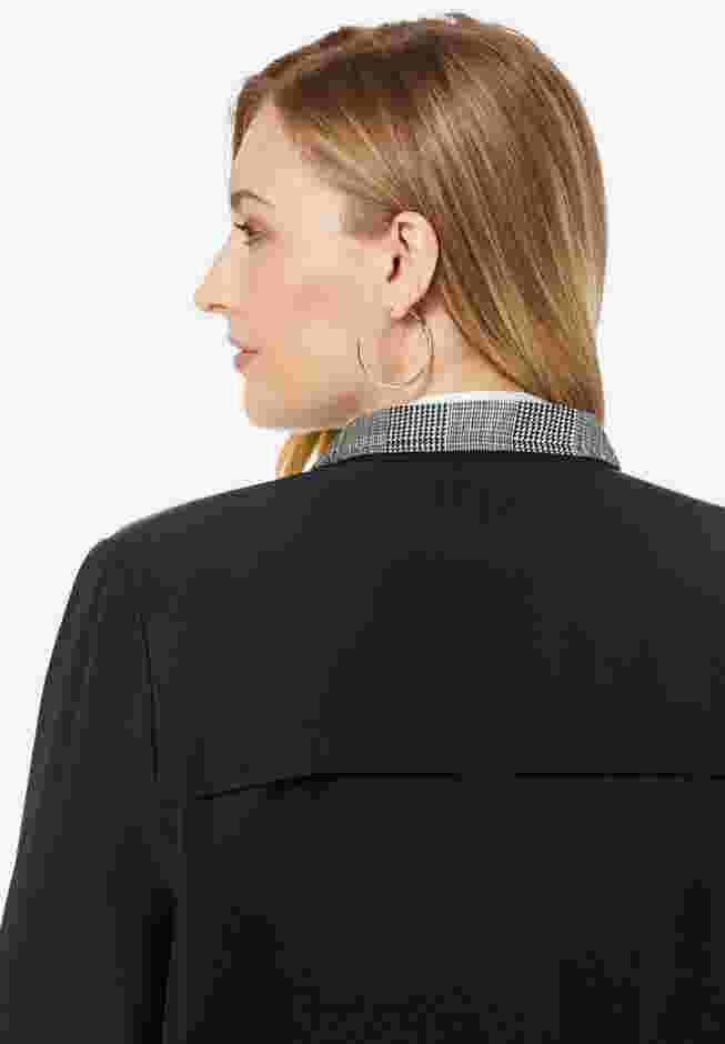Contrast Hood Raincoat image number 5