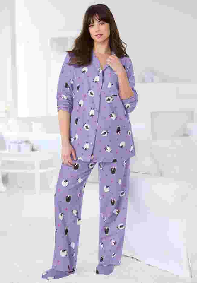 Classic Flannel Pajama Set image number 6