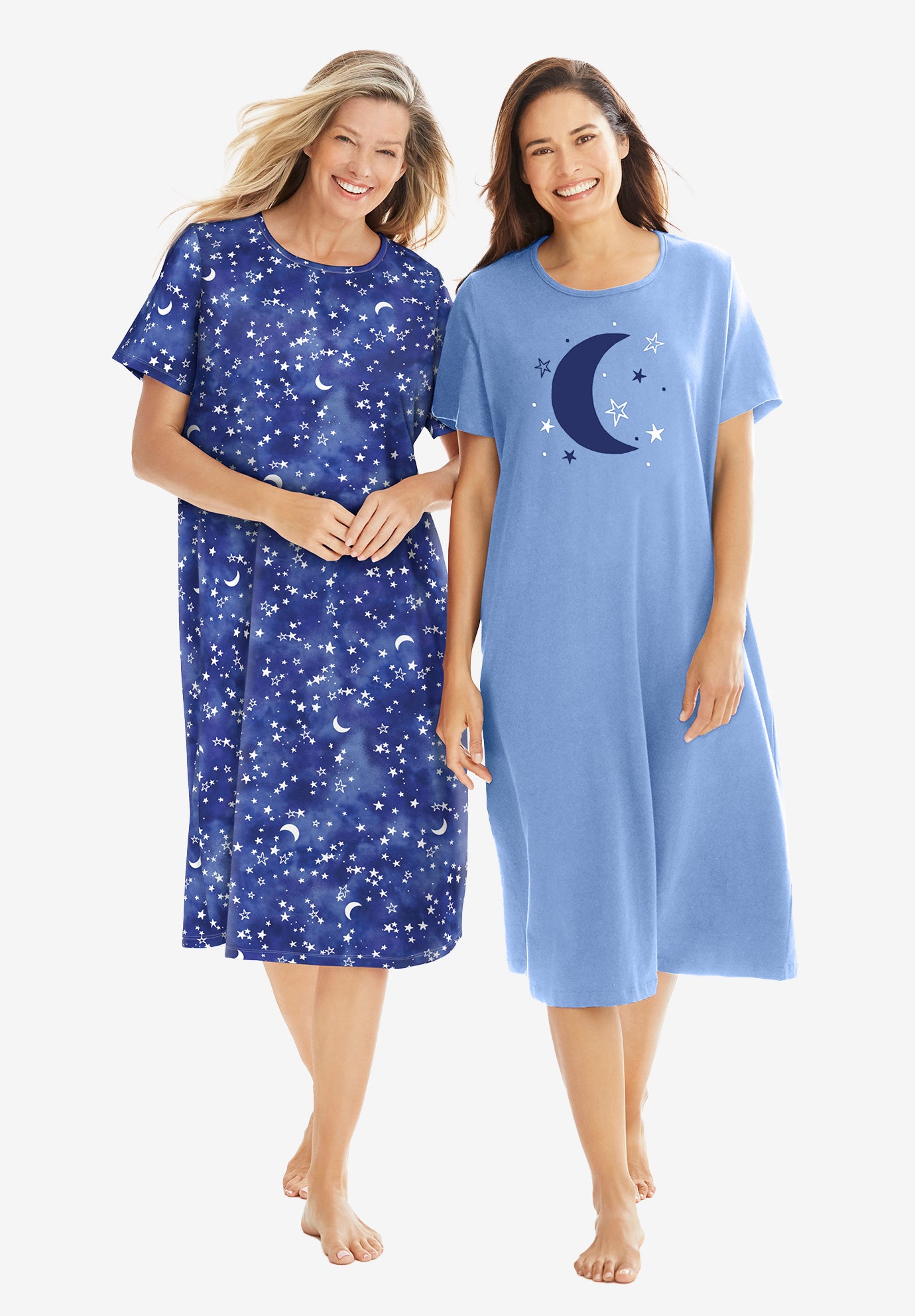 2-Pack Long Sleepshirts image number 0