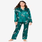 The Luxe Satin Pajama Set image number null