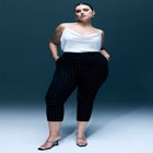 Rhinestone Capri Pant image number null