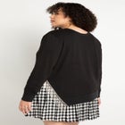 Fringe Trim Sweatshirt image number null