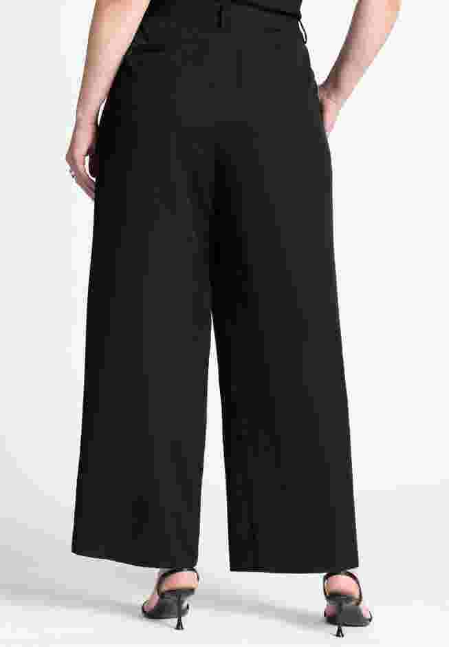 Crystal Button Straight Leg Pant image number 3