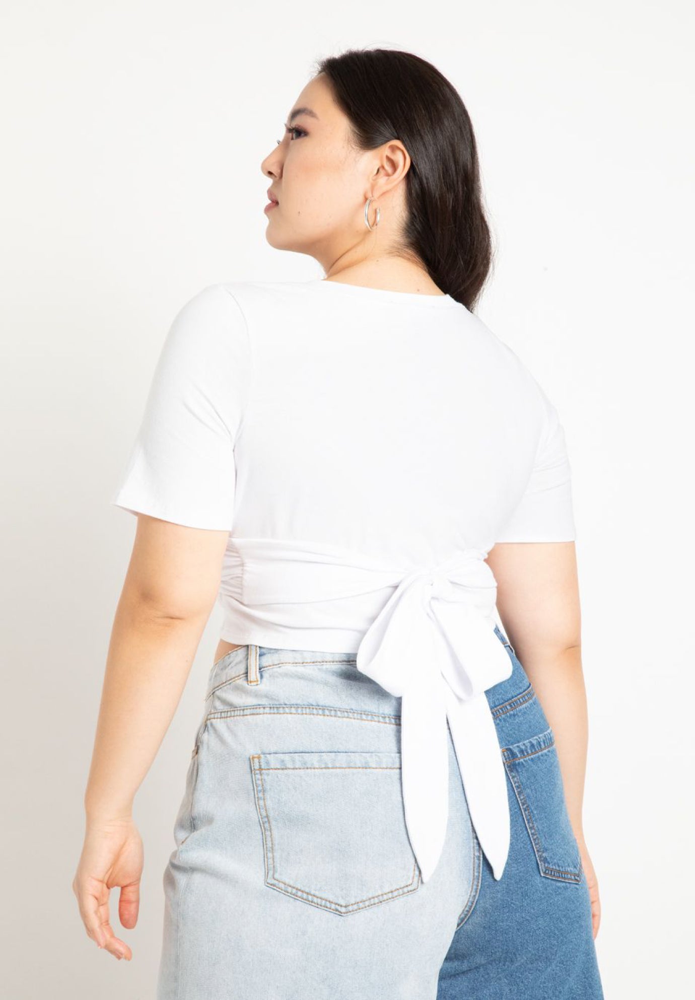 Wrap Front Tee image number 1