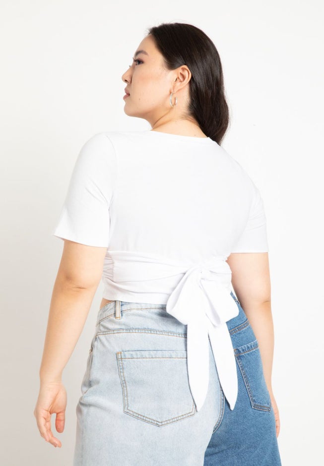 Wrap Front Tee image number 1