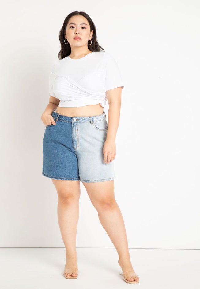 Wrap Front Tee image number 2