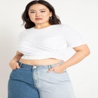 Wrap Front Tee image number null