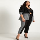 Faux Leather Bustier image number null