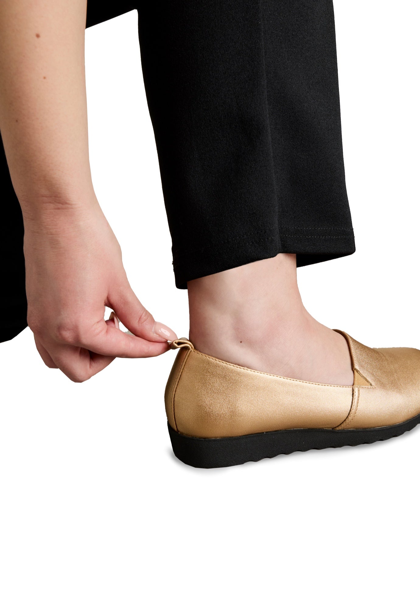 The June Leather-Like Slip On Flat image number 11