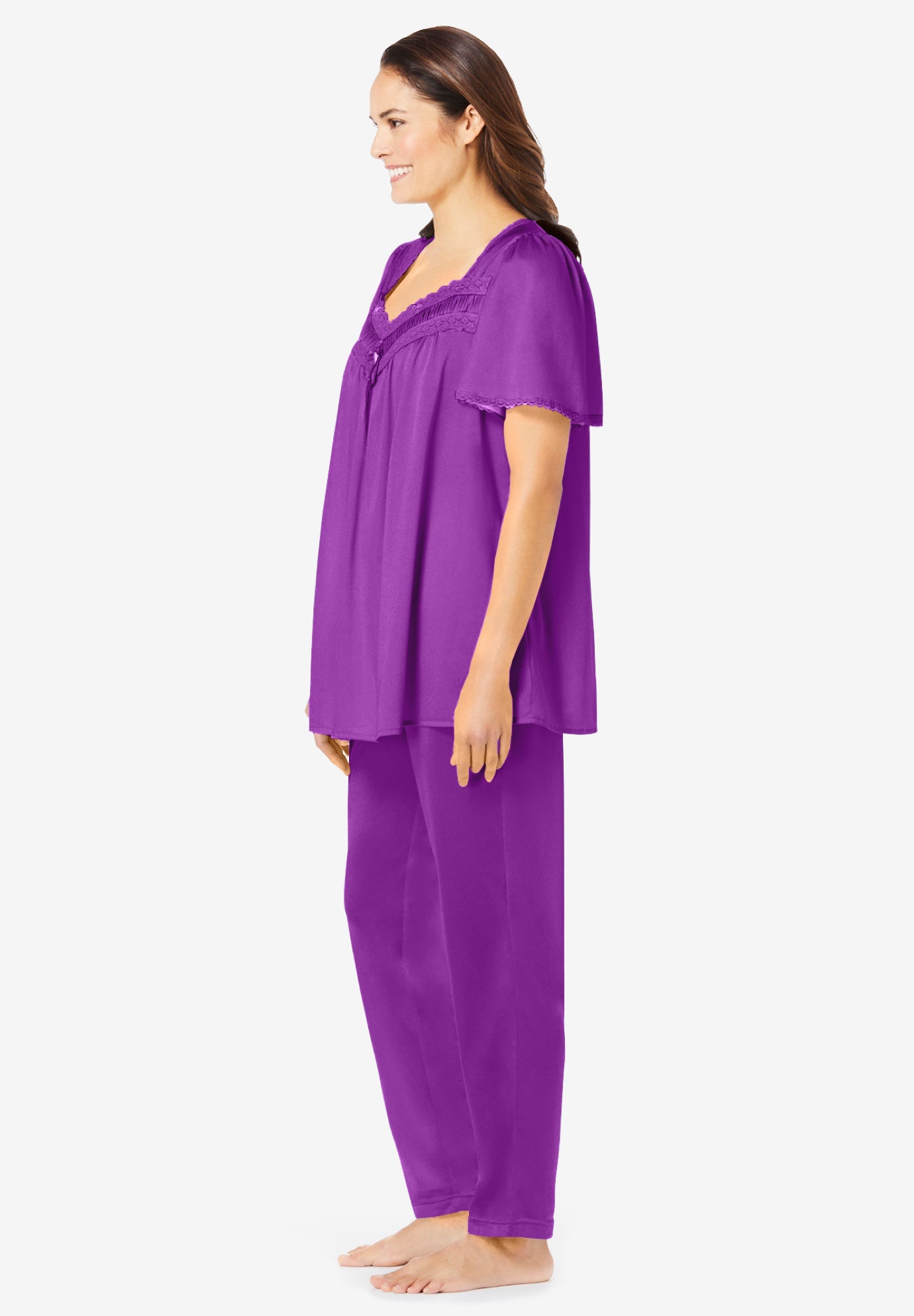 Silky 2-Piece PJ Set  image number 3