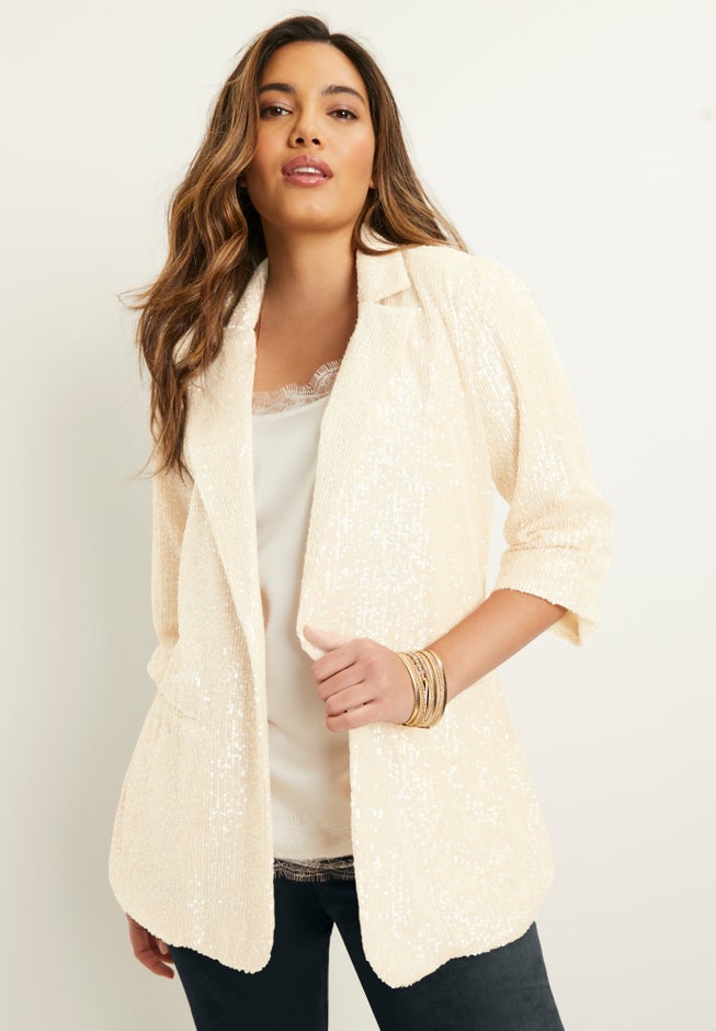 Sequin Blazer image number 5