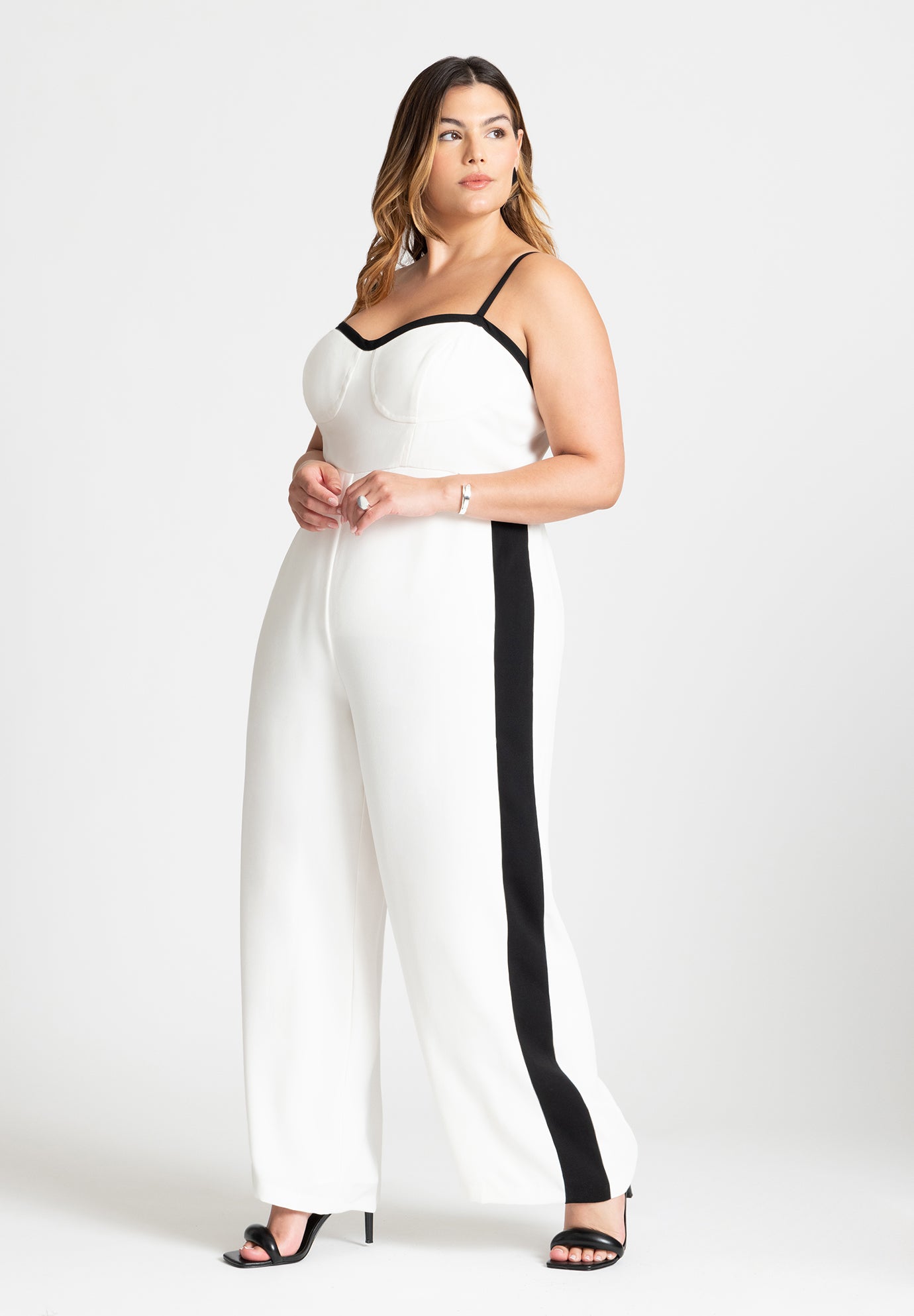 Jumpsuit W Contrast Details image number 1