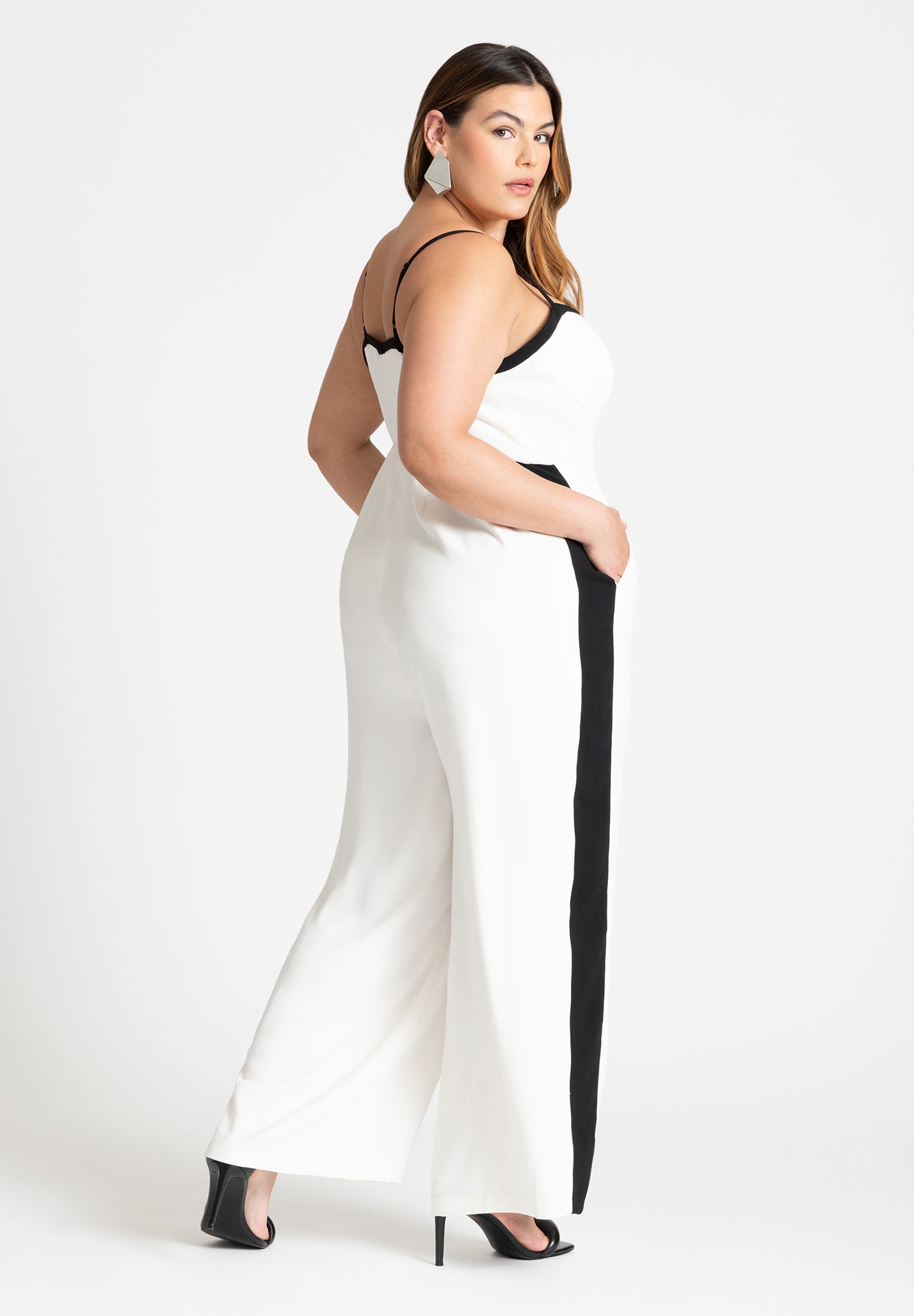 Jumpsuit W Contrast Details image number 2