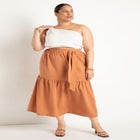 Knotted One Shoulder Crop Top image number null