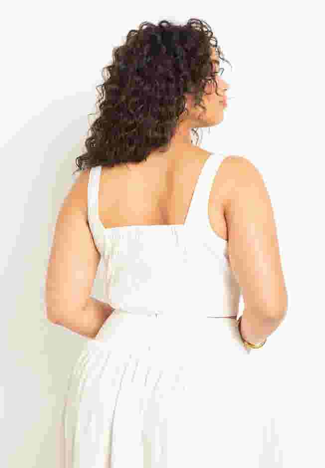 Lace Up Cropped Tank image number 2