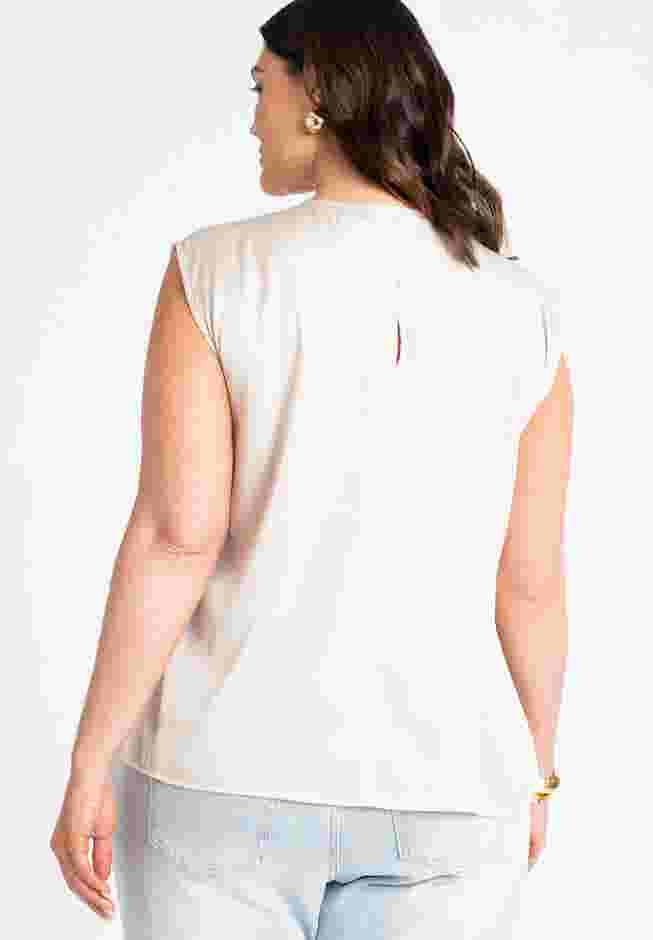 Overlap Front Blouse image number 1