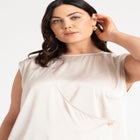 Overlap Front Blouse image number null