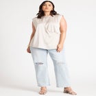 Overlap Front Blouse image number null