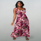 Stretch Cotton Tank Maxi Dress image number null