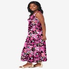 Stretch Cotton Tank Maxi Dress image number null
