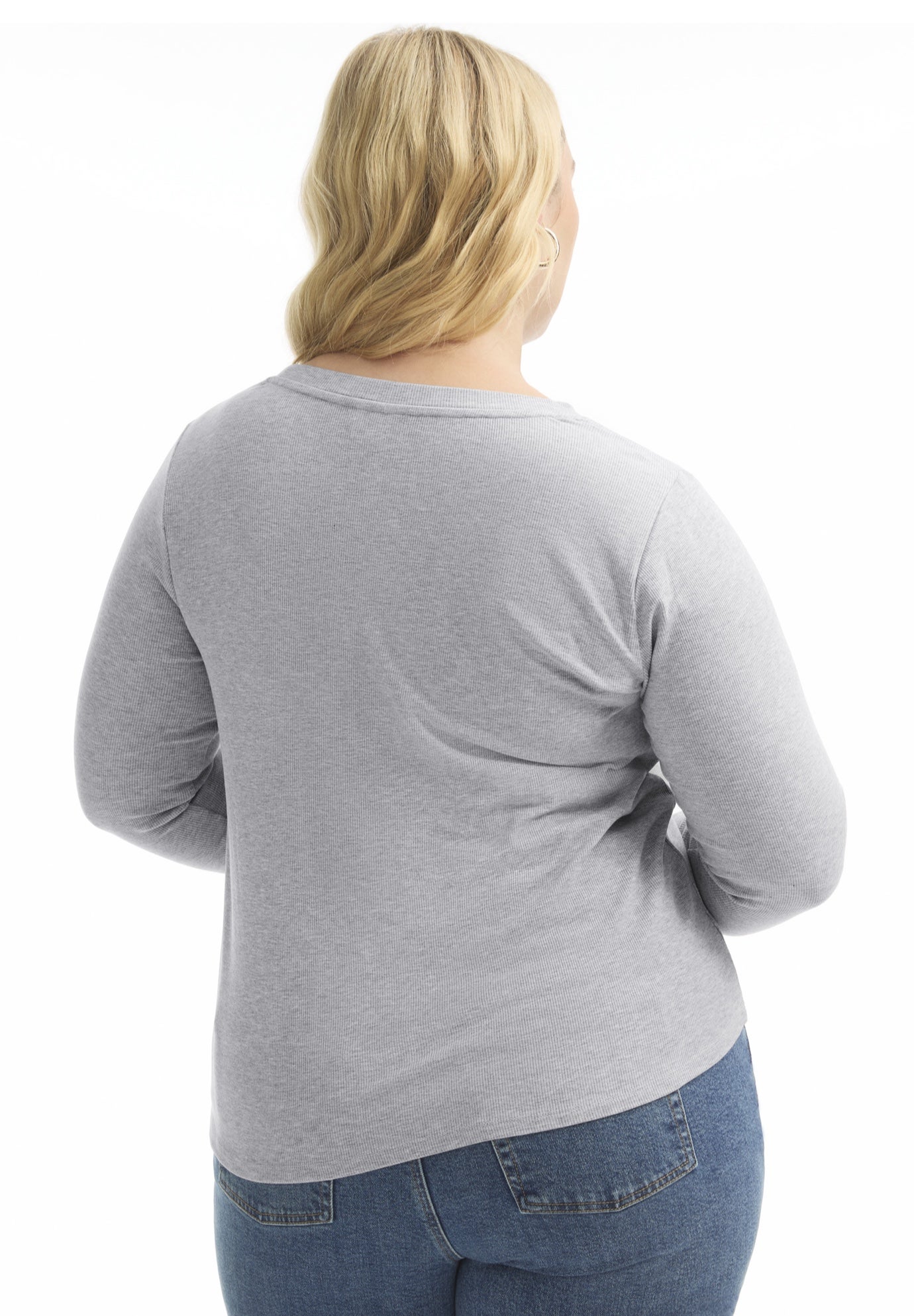 Ribbed Crewneck Top image number 1