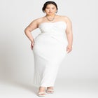 Sequin Column Maxi Skirt image number null