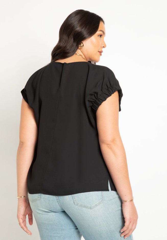 Boxy Top With Elastic image number 1