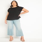 Boxy Top With Elastic image number null