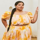 Shirred Puff Sleeve Top image number null