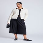 Contrast Placket Cardigan image number null