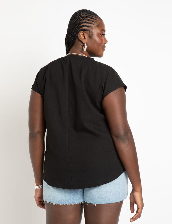 Lightweight Woven Blouse image number null