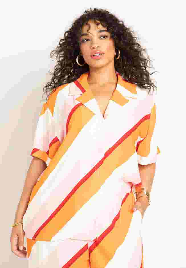 Relaxed Short Sleeve Button Down image number 0
