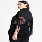 Fringe Half Sweater image number null