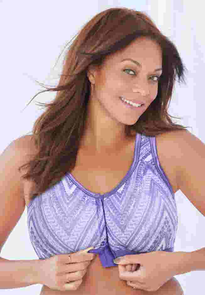Wireless Front-Close Lounge Bra image number 2
