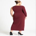 One Shoulder Maxi Dress image number null