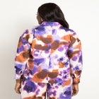 Satin Button Up Blouse image number null