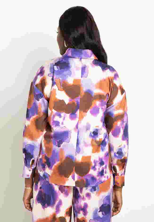 Satin Button Up Blouse image number 1