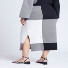 Intarsia Sweater Skirt image number null