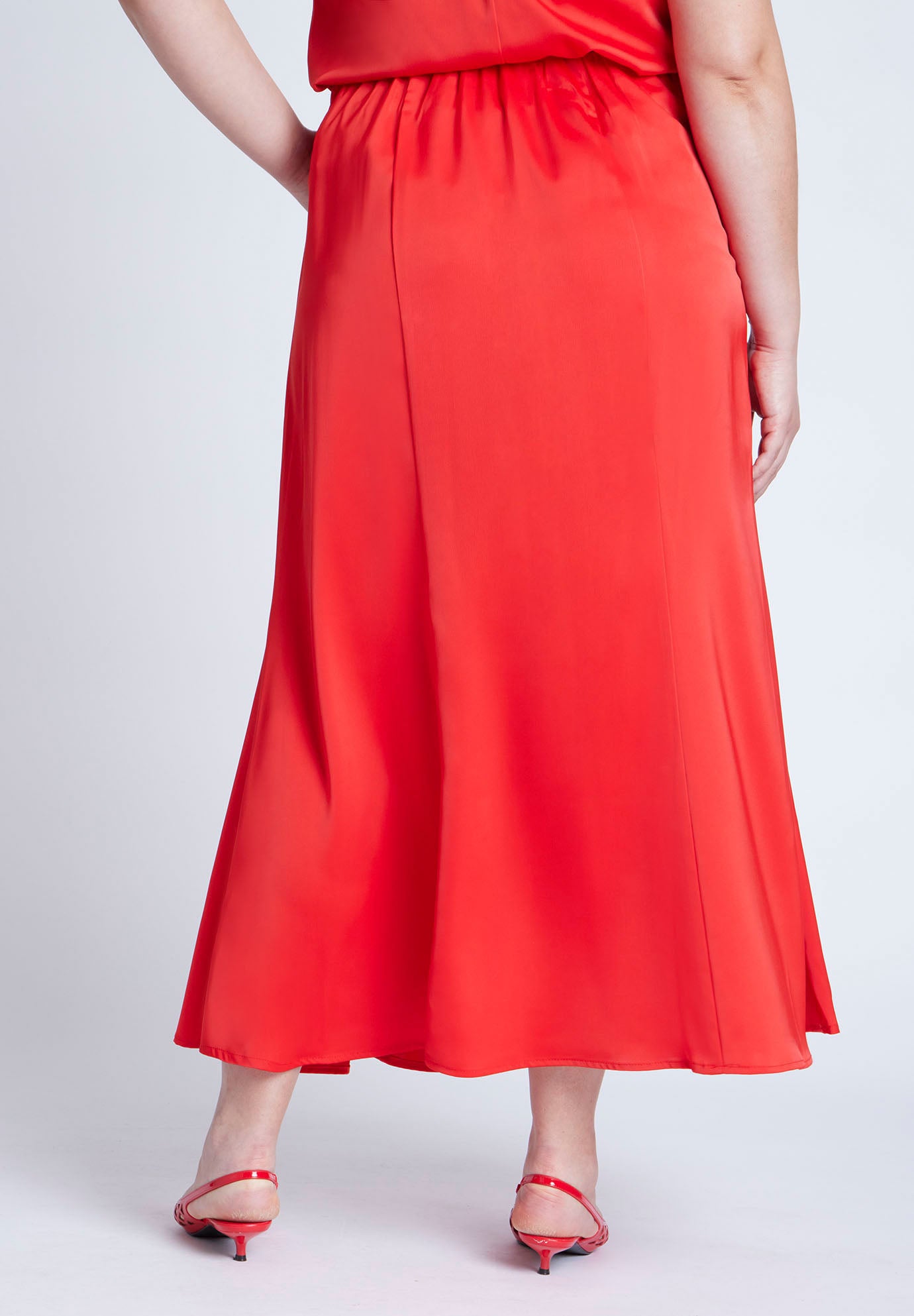 Maxi Satin Skirt image number 2