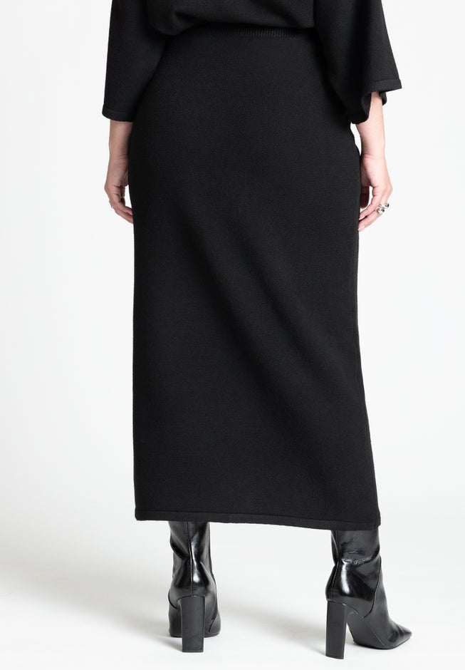 Sweater Maxi Skirt image number 3