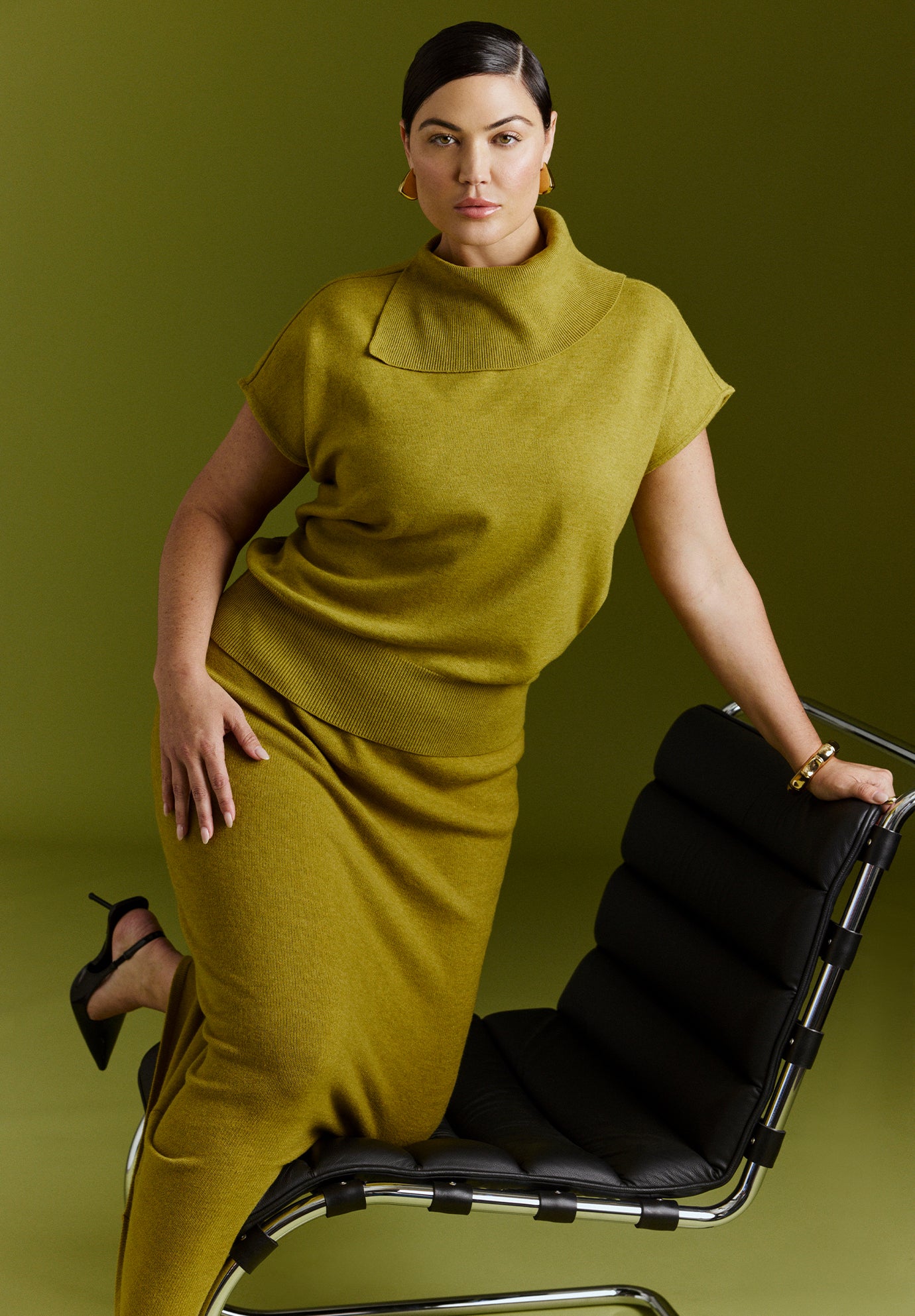 Sweater Maxi Skirt image number 3