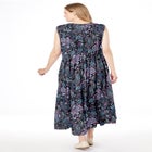 Pintucked Sleeveless Dress image number null