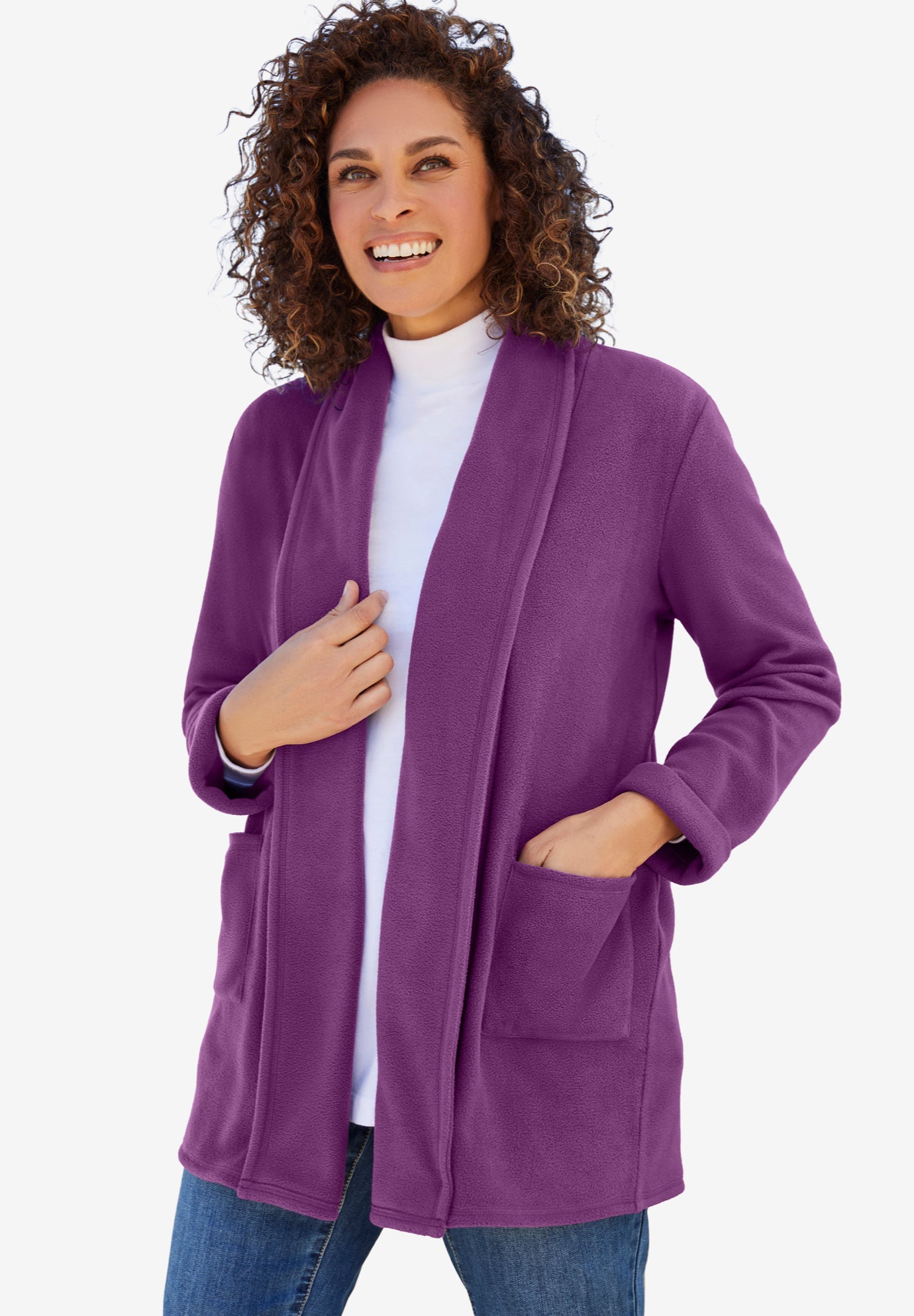 Microfleece Cardigan image number 0